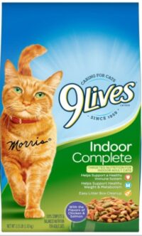 9 Lives Cat Food Indoor 3.15lb