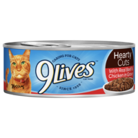 9 Lives Chicken & Beer 5.5oz Can