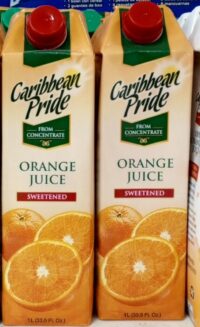 Caribbean Pride - Orange Juice Sweetened 1L