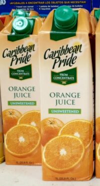 Caribbean Pride - Orange Juice Unsweetened 1L