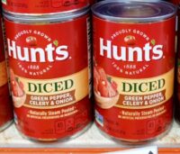 Hunts Diced - Green Pepper, Celery and Onion 14.5 oz