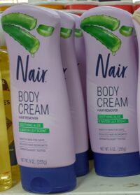 Nair Body Cream Hair Remover - Soothing Aleo & Water Lilly Scent 9oz