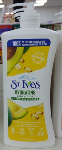 St Ives Hydrating Body Lotion - Vitamin E & Avocado 21oz