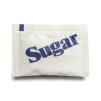 White Sugar Packets