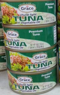 Grace Chunk Light Tuna in Vegetable Oil 5 oz