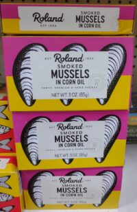 Roland Smoked Mussels in Corn Oil 3 oz